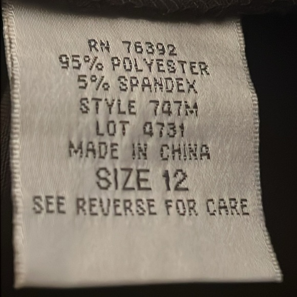 Olivia‎ Matthews Sz 12 brown cap sleeve ruffle  waist  silhouette dress - Picture 8 of 8